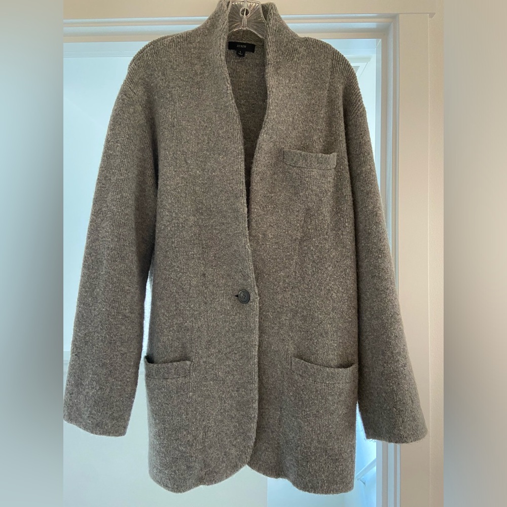 J. Crew Cocoon Sweater Blazer / Cardigan - L